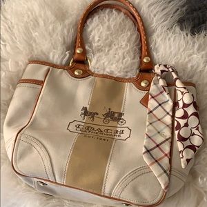 Coach Canvas Tote